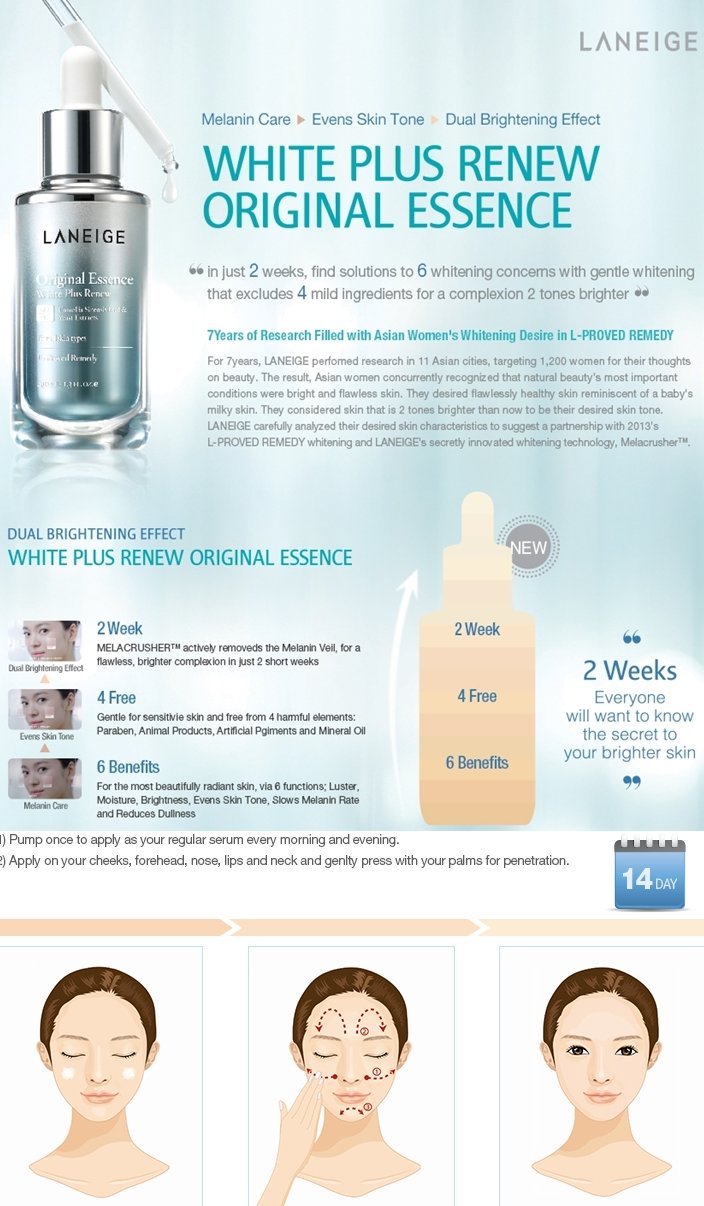 Wenny ♥ Beauty Laneige White Plus Renew Original Essence